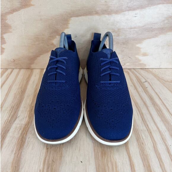 Cole Haan - 4. ZEROGRAND Stitchlite - Oxford - Blue - Women's - 7B - W21347 - Picture 2 of 9